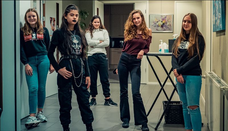 Jongeren uit Voorschoten