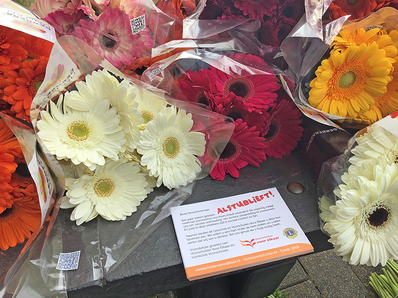 Bloemen voor ouderen